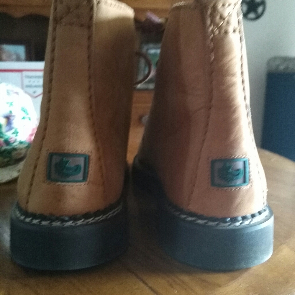 G.H. Bass Leather Booties 8.5M - Picture 4 of 9